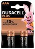 Duracell Batterien PLUS POWER Alkaline
